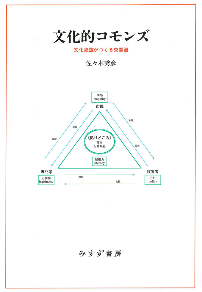 書籍の表紙画像: 文化的コモンズ : 文化施設がつくる交響圏